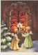 ANGELO Buon Anno Natale Vintage Cartolina CPSM #PAH128.A - Engel
