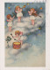 ANGE NOËL Vintage Carte Postale CPSM #PAG901.A - Engel