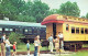 TRENO TRASPORTO FERROVIARIO Vintage Cartolina CPSMF #PAA579.A - Eisenbahnen