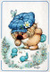 CHIEN Animaux Vintage Carte Postale CPSM #PAN955.A - Chiens