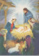 Vergine Maria Madonna Gesù Bambino Natale Religione #PBB709.A - Vierge Marie & Madones