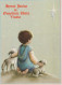 BAMBINO Scena Paesaggio Gesù Bambino Vintage Cartolina CPSM #PBB539.A - Scenes & Landscapes