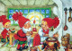 BABBO NATALE Buon Anno Natale GNOME Vintage Cartolina CPSM #PBA918.A - Santa Claus