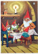 BABBO NATALE Buon Anno Natale GNOME Vintage Cartolina CPSM #PAW540.A - Santa Claus