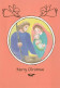 Jungfrau Maria Madonna Jesuskind Religion Vintage Ansichtskarte Postkarte CPSM #PBQ067.A - Vierge Marie & Madones