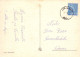PASQUA CONIGLIO UOVO Vintage Cartolina CPSM #PBO388.A - Ostern