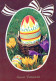 OSTERN EI Vintage Ansichtskarte Postkarte CPSM #PBO165.A - Easter