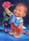 ENFANTS HUMOUR Vintage Carte Postale CPSM #PBV286.A - Cartoline Umoristiche