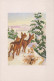 CERVO Animale Vintage Cartolina CPSM #PBS547.A - Autres & Non Classés