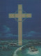 CROSS Religion LENTICULAR 3D Vintage Ansichtskarte Postkarte CPSM #PAZ014.A - Autres & Non Classés