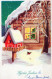 Buon Anno Natale UCCELLO Vintage Cartolina CPA #PKE863.A - Neujahr