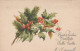 FLOWERS Vintage Ansichtskarte Postkarte CPA #PKE685.A - Flowers