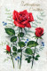 FLOWERS Vintage Ansichtskarte Postkarte CPA #PKE620.A - Flowers