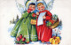 ANGEL Christmas Vintage Postcard CPA #PKE136.A - Engel