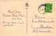 PAPÁ NOEL Feliz Año Navidad GNOMO Vintage Tarjeta Postal CPSMPF #PKD936.A - Santa Claus