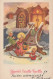 ANGEL Christmas Vintage Postcard CPSMPF #PKD765.A - Engel