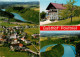 72720734 Haibach Donau Fliegeraufnahme Donauschleife Gasthof Pointner Haibach Ob - Autres & Non Classés