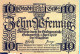 10 PFENNIG 1920 Stadt SOMMERFELD Brandenburg DEUTSCHLAND Notgeld Banknote #PI151 - [11] Local Banknote Issues