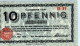 10 PFENNIG 1920 Stadt COLOGNE Rhine UNC DEUTSCHLAND Notgeld Banknote #PI612 - [11] Emissions Locales