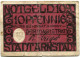 10 PFENNIG 1920 Stadt ARNSTADT Thuringia DEUTSCHLAND Notgeld Papiergeld Banknote #PL702 - [11] Local Banknote Issues