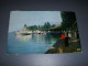 CP CARTE POSTALE HAUTE SAVOIE EVIAN DEBARCADERE QUAIS MEMISES - Ecrite En 1961 - Evian-les-Bains