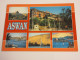 CP CARTE POSTALE Gd FORMAT EGYPTE ASWAN VUES DIVERSES - Ecrite En 1997           - Autres & Non Classés