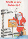 WEIHNACHTSMANN SANTA CLAUS Neujahr Weihnachten Vintage Ansichtskarte Postkarte CPSM #PAU545.DE - Santa Claus