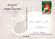 WEIHNACHTSMANN SANTA CLAUS TIERE WEIHNACHTSFERIEN Vintage Postkarte CPSM #PAK514.DE - Santa Claus