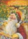 WEIHNACHTSMANN SANTA CLAUS WEIHNACHTSFERIEN Vintage Postkarte CPSM #PAJ809.DE - Santa Claus