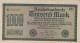 1000 MARK 1922 Stadt BERLIN DEUTSCHLAND Papiergeld Banknote #PL415 - Lokale Ausgaben