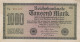 1000 MARK 1922 Stadt BERLIN DEUTSCHLAND Papiergeld Banknote #PL396 - [11] Local Banknote Issues