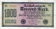 1000 MARK 1922 Stadt BERLIN DEUTSCHLAND Papiergeld Banknote #PL388 - Lokale Ausgaben