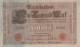 1000 MARK 1910 DEUTSCHLAND Papiergeld Banknote #PL363 - [11] Lokale Uitgaven