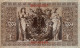 1000 MARK 1910 DEUTSCHLAND Papiergeld Banknote #PL360 - [11] Lokale Uitgaven