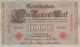 1000 MARK 1910 DEUTSCHLAND Papiergeld Banknote #PL347 - [11] Lokale Uitgaven