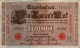 1000 MARK 1910 DEUTSCHLAND Papiergeld Banknote #PL304 - Lokale Ausgaben