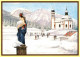 72719717 Seefeld Tirol Seekirchl Mit Madonna Original Aquarell Rene Rietmeyer Ku - Other & Unclassified