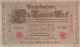 1000 MARK 1910 DEUTSCHLAND Papiergeld Banknote #PL287 - [11] Lokale Uitgaven