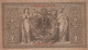 1000 MARK 1910 DEUTSCHLAND Papiergeld Banknote #PL284 - Lokale Ausgaben