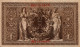 1000 MARK 1910 DEUTSCHLAND Papiergeld Banknote #PL269 - [11] Local Banknote Issues