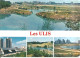 LES ULIS (91) Vue Générale Sur Le Parc Nord - La Piscine , Le Parc Nord , La Place Des Bergères  CPSM GF - Les Ulis