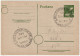 Germanys Postal Stationery 24.6.1948 -10 Pfennig Postkarte Mit Siegel 700 Jahrfeier Rotenburg (Fulda) - Autres & Non Classés
