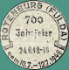 Germanys Postal Stationery 24.6.1948 -10 Pfennig Postkarte Mit Siegel 700 Jahrfeier Rotenburg (Fulda) - Other & Unclassified