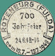 Germanys Postal Stationery 24.6.1948 -10 Pfennig Postkarte Mit Siegel 700 Jahrfeier Rotenburg (Fulda) - Otros & Sin Clasificación