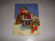 CP CARTE POSTALE JOYEUX NOEL PERE NOEL Et CHEMINEE - Vierge - Other & Unclassified