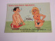 CP CARTE POSTALE HUMOUR TOUS NUS, TOUS BRONZES - Ecrite                          - Humor