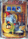 PAPÁ NOEL Feliz Año Navidad Vintage Tarjeta Postal CPSM #PAU477.ES - Santa Claus