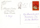 PAPÁ NOEL NAVIDAD Fiesta Vintage Tarjeta Postal CPSM #PAJ599.ES - Santa Claus