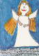 ÁNGEL NAVIDAD Vintage Tarjeta Postal CPSM #PAH518.ES - Engel