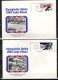 USA 1980 Olympic Games Lake Placid 8 Commemorative Covers Winners - Hiver 1980: Lake Placid